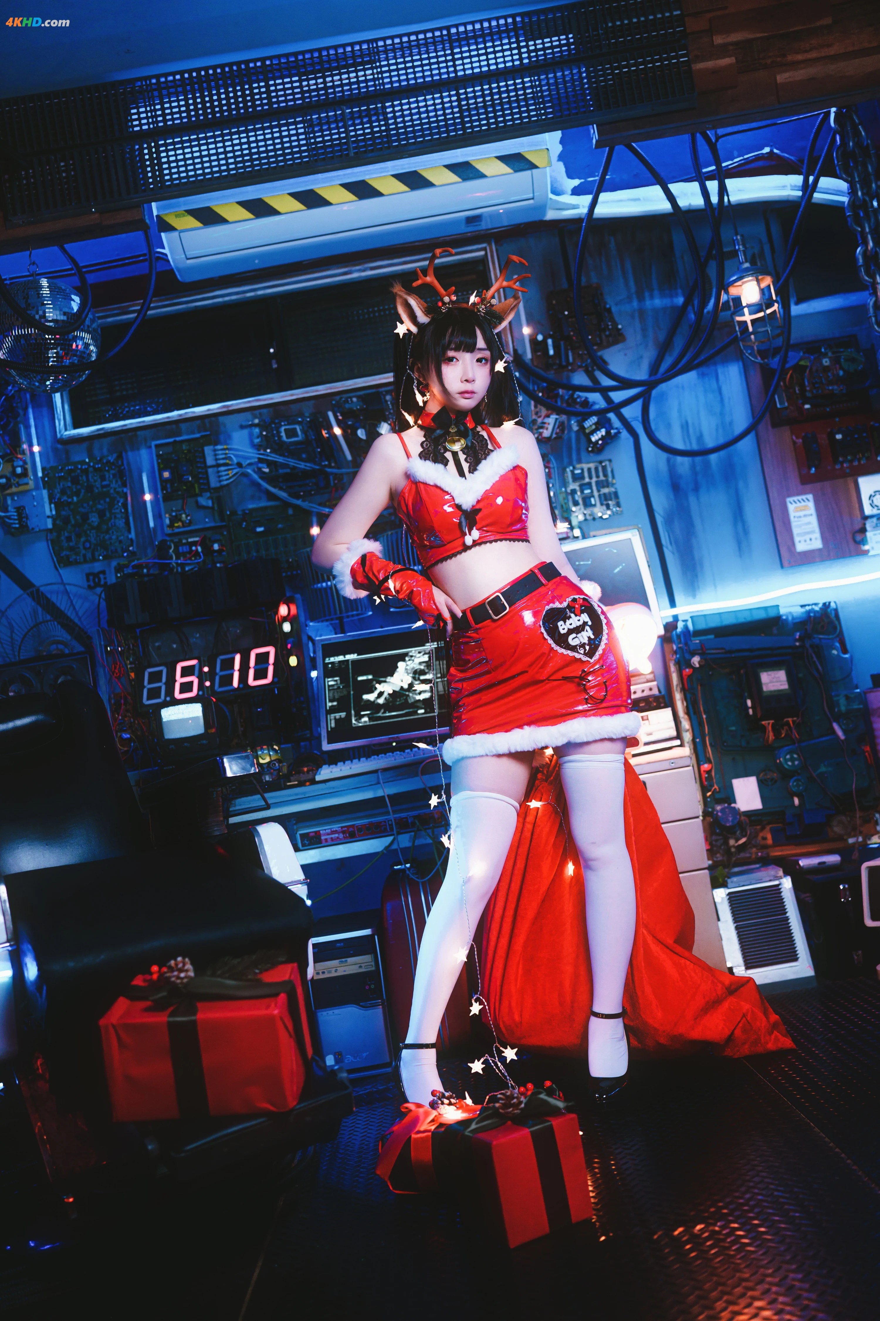 cosplay 落落Raku Dear Deer[ 437MB-63photos]